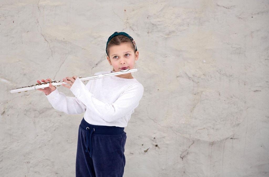 Fløyteundervisning på Asker kulturskole